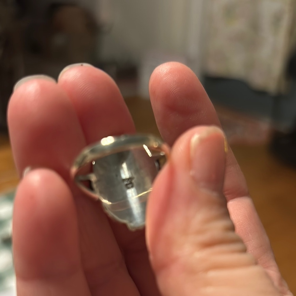 Tiger Eye Sterling Silver Ring - Picture 3 of 4